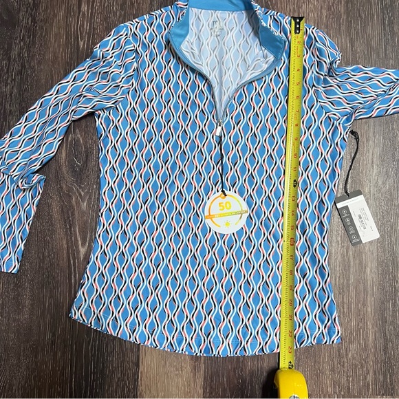 Tail white label women’s size small rash guard spf 50 NWT - Picture 4 of 4